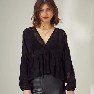 Wilfred Peplum Blouse